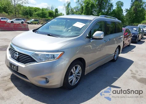 2011 Nissan Quest Sl из США, поврежденный, VIN JN8AE2KP5B9010621